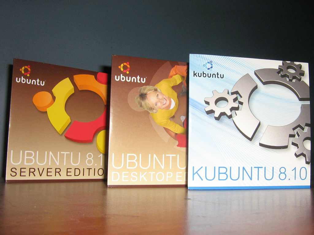 Installation discs for Ubuntu